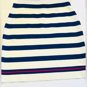Banana Republic Nautical Midi Skirt - Large